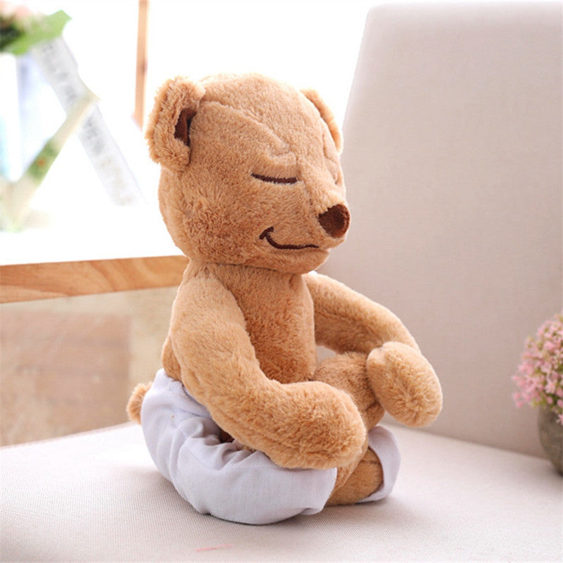 Yogi Meditating Plush Toy Bear