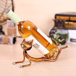 Yoga Cat Wine Rack