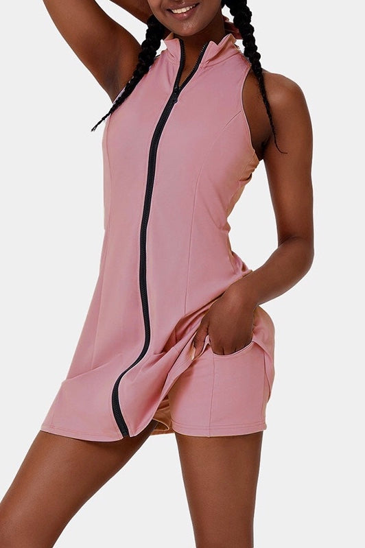 Kumo™ One-Piece Tennis Dress - Zipper
