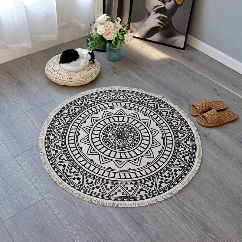 Mandala Bohemian Living Room Carpet